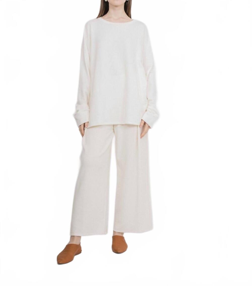 NEW CORINNE COLLECTION mira tunic in ivory